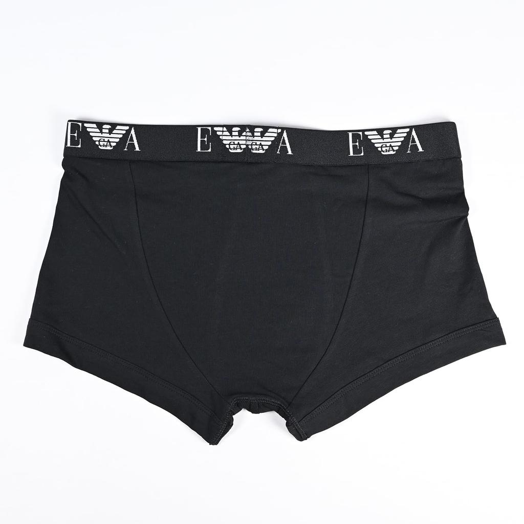 Emporio Armani Men's Boxer Briefs, 3-Pack, Black, Size Small, 111357 CC715 21320 [Parallel Import]