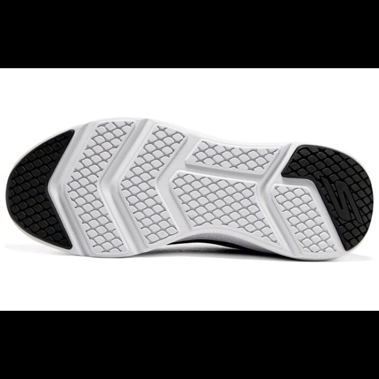 Skechers GO RUN Elevate Comfort Trendy Versatile Low Top Casual Running Shoes For Men Black White 220330-BKGY