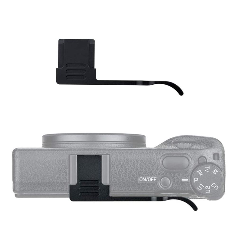 Металлический захват «Большой палец вверх» Крышка горячего башмака для Ricoh GR III GRIII GR3 GRIIIX GR3X Черный