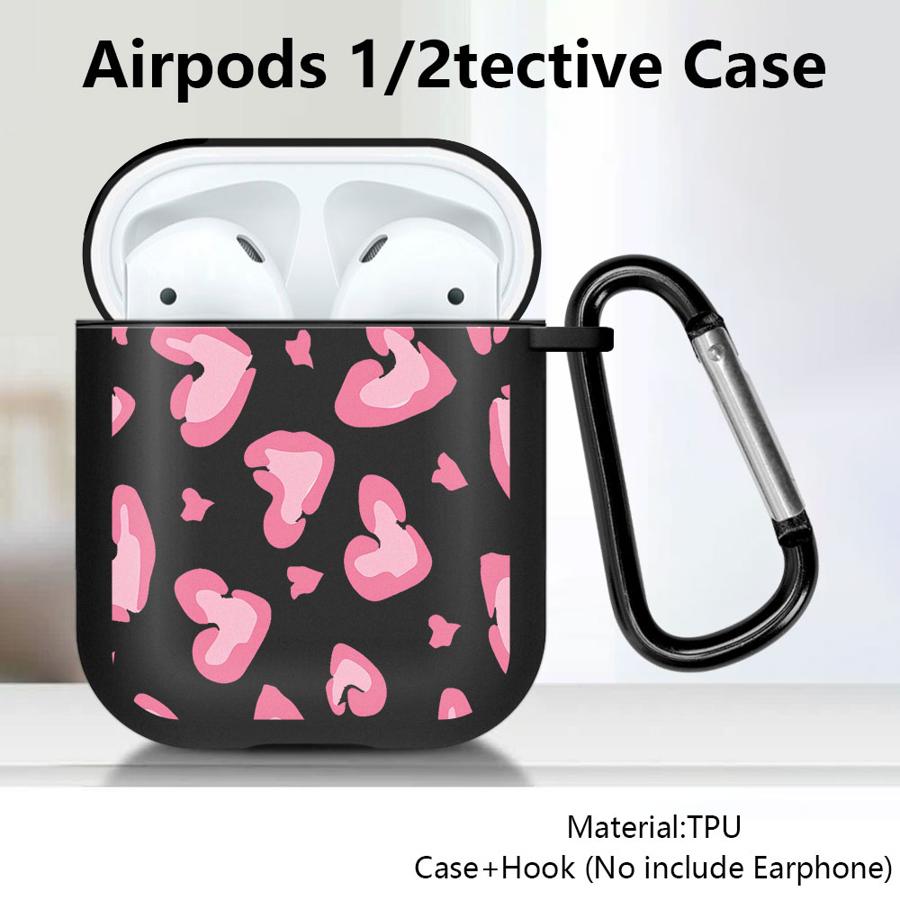 Чехол для наушников с принтом розового леопарда Чехол-кейс Для Airpods Pro2 2 Pro 3 Pro3 4 1