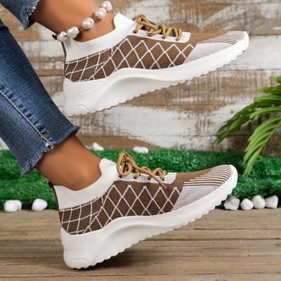 Модные легкие дышащие кроссовки для женщин, нескользящие, трикотажные, зеленые, женские, мягкая подошва, без застежек, повседневные, на плоской подошве