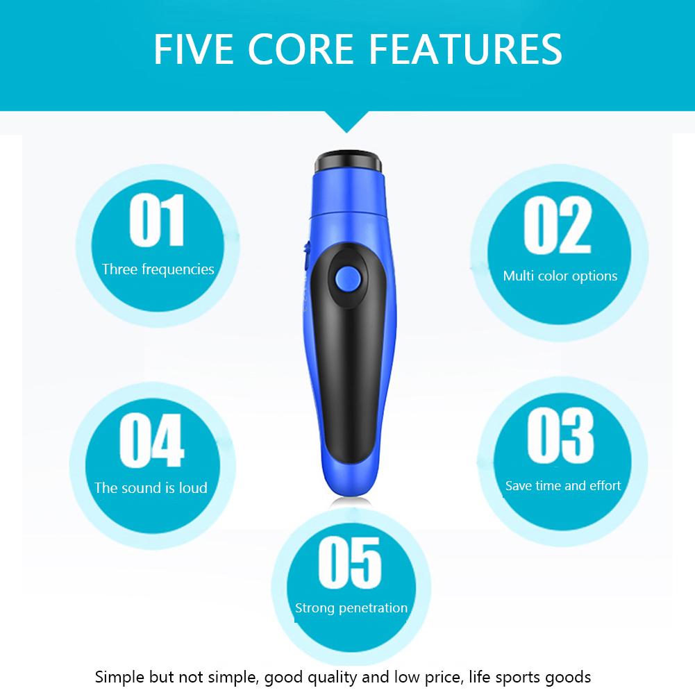 Electronic Whistle for Multipurpose Sports Handheld Whistle with Lanyard Hand Whistle for Referee