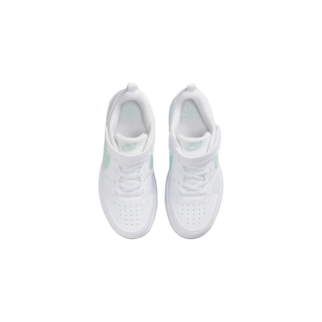 Nike Детские кроссовки Court Borough Low Recraft PS White Jade Ice Teal Geode-Teal DV5457-102