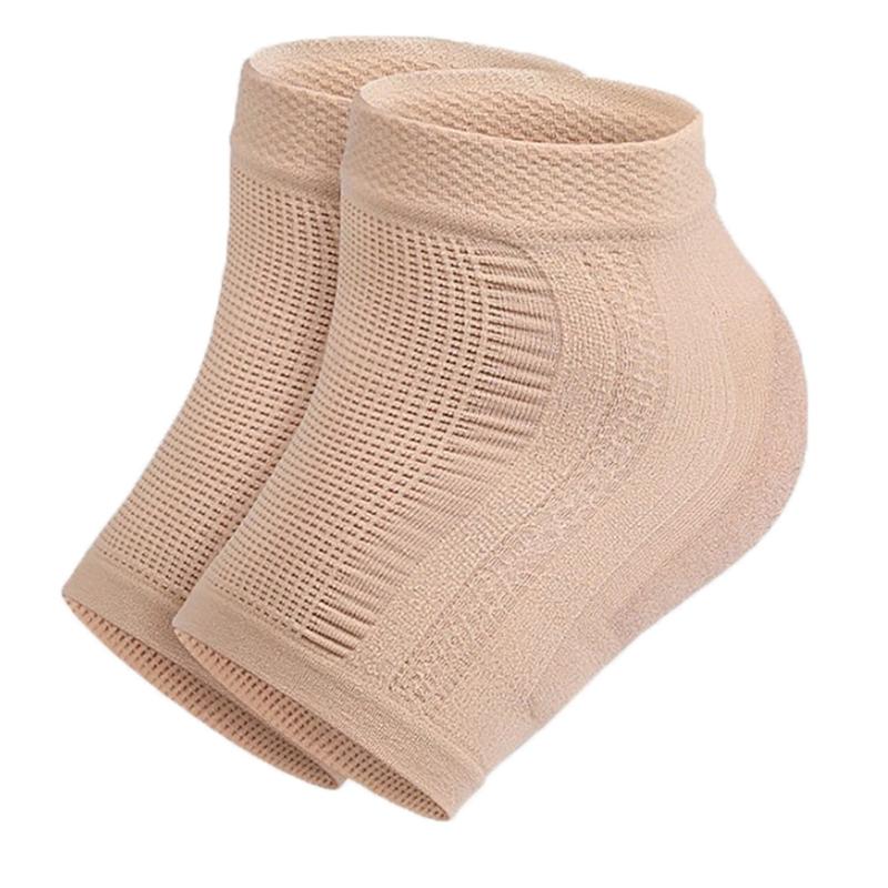 1Pair Gel Silicone Heel Protector Sleeve Heel Pads Heel Cups Plantar Support