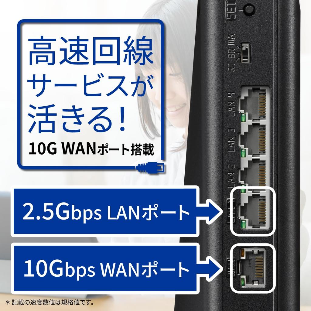 Wi-Fi 7 роутер NEC Aterm AM-7200D8BE