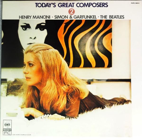 LP Пластинка РАЗНЫЕ Сегодняшние великие композиторы 2 Генри Мэн FCPC9034 CBS SONY Япония Саундтреки Мюзиклы Б/у