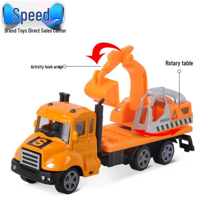 Лидер продаж Детская инерционная игрушка модель пожарной машины с лестницей из сплава