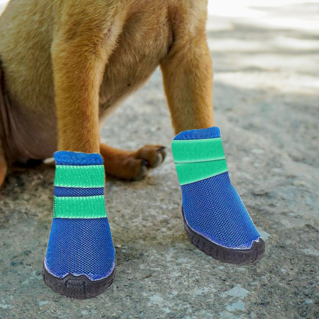20 шт. Застежки для пинеток для питомцев Нескользящие резинки для носков Регулируемые ремешки для собак кошек Защита от дождливой погоды Зеленый ремешок для обуви с лапкой питомца