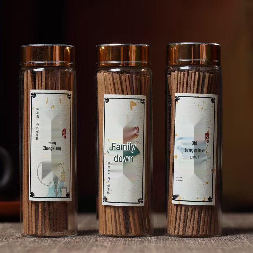 Палочки благовоний из сандалового дерева и агарового дерева для спальни - Натуральный комнатный буддийский аромат