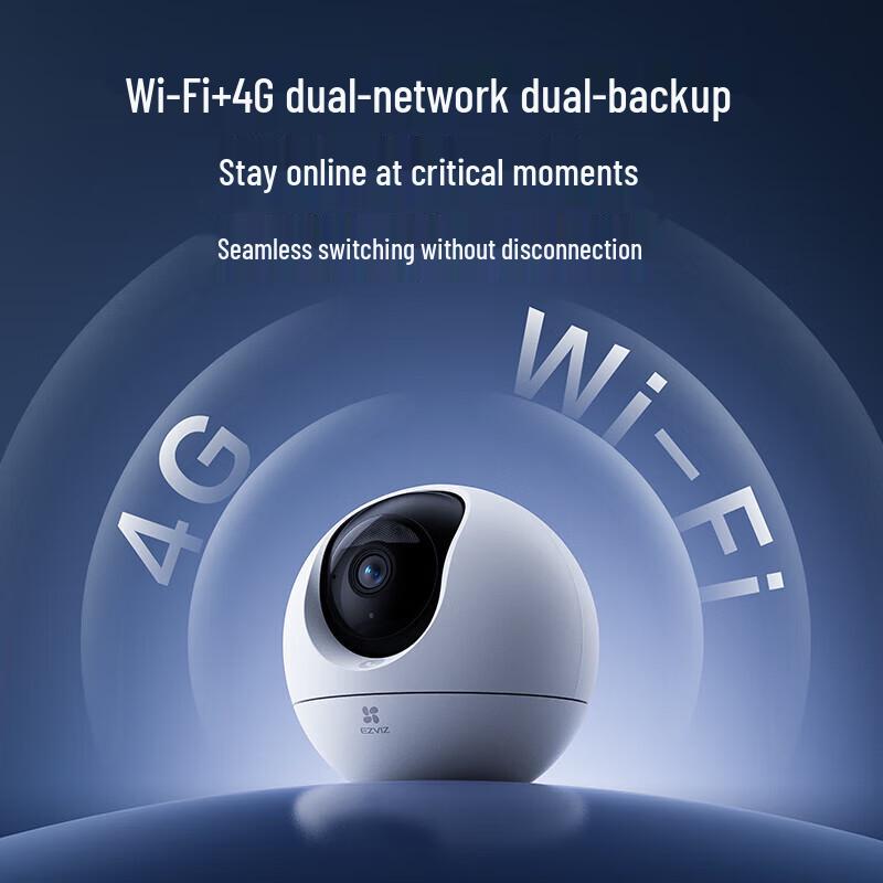 EZVIZ C6c 4K WiFi/4G Dual-Mode Smart Home Camera (CN version)