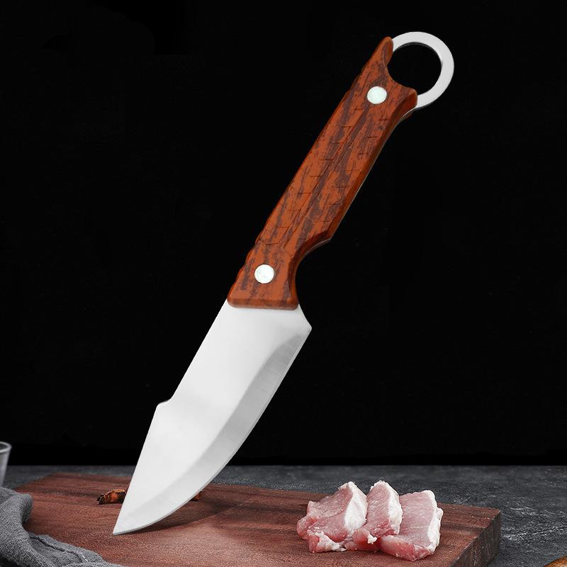 Stainless Steel Fruit Knife Boning Knife Kitchen Vegetable Cutter BBQ Sushi Knives