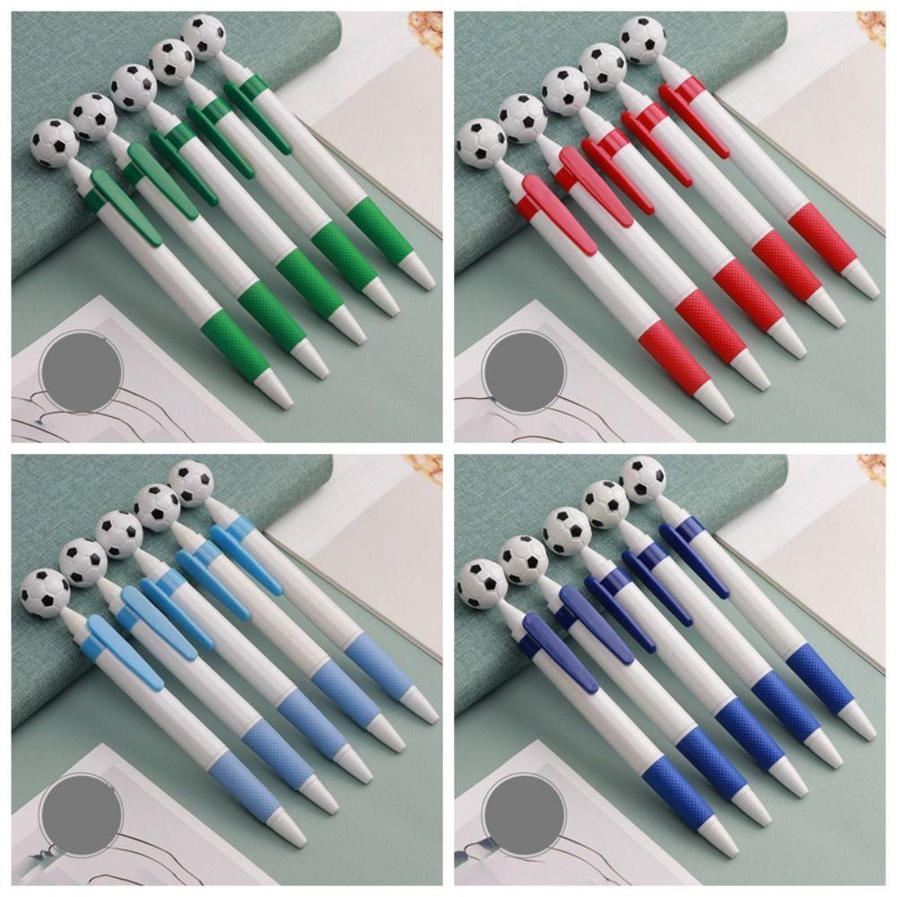 5 Pcs/Bag Multi-use Writing Pens Cute Signature Pens Party Gift Ink Pens Note Taking
