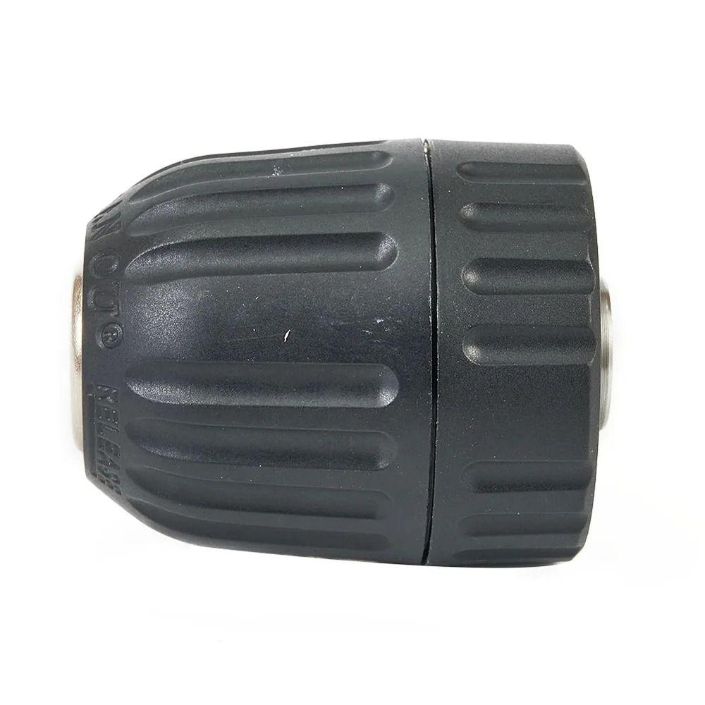 1Pcs 1/4" Hex Shank Keyless Drill Chuck 3/8" To 24UNF Thread Impact Driver Conversion Tool