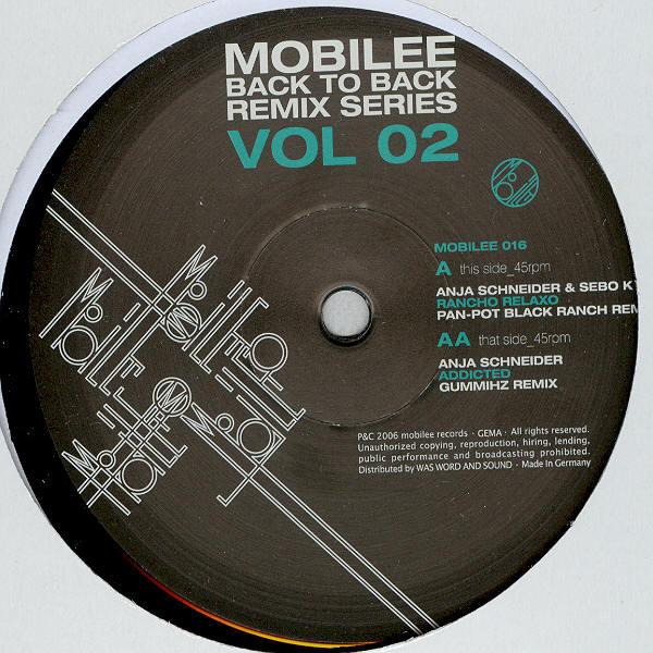 12inch Record ANJA SCHNEIDER / SEBO K - Mobilee Back To Back Remix Series V MOBILEE016 Mobilee 2006 Germany Dance & Electronica Used