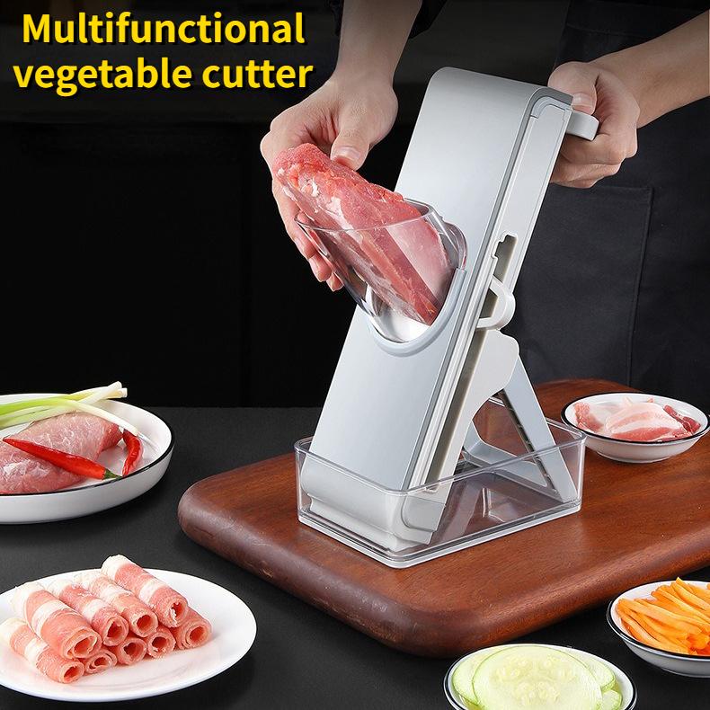 Household Meat Cutter, Manually Adjustable Shredder, Vegetable Slicer, Shredder, Slicer, Multifunctional Vegetable Slicer