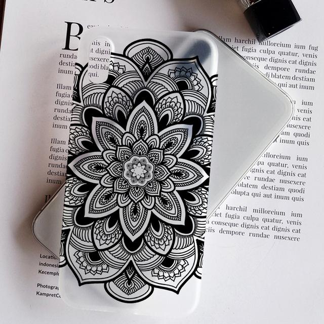 Mandala Flower Case For Samsung Galaxy M22 M32 4g 5g M11 M30s M02 M31 M31s M51 M21s M21 Painted Soft Silicone Back Phone Cover