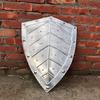 Medieval Leaf Design Pointed Shield Lerp Re-enactment Cosplay Heater Shield Functional Armour Knight Battle Shield Handmade