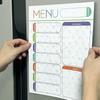 Soft Magnetic Erasable Refrigerator Message Board Sticker Pvc Writing Board Whiteboard Day Weekly Month Plan Table
