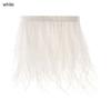 Wedding Dress Feathers Ribbon Ostrich Feathers Trim Plumes Ribbon Selvage 8-10 CM Wide 1 Meter Long