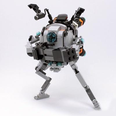 Строительный блок робот набор меха модель декоративная сборка игрушка мальчик подарок