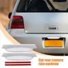 Rear View Backup Camera Cover Car Modification Vehicles Rear Camera Shield 2 Pieces Protective Automotive Exterior Accessories