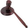 STOBOK Auction Hammer, Wooden Gavel, Prop for Courtrooms, Auctions, with Stand, Tabletop Use