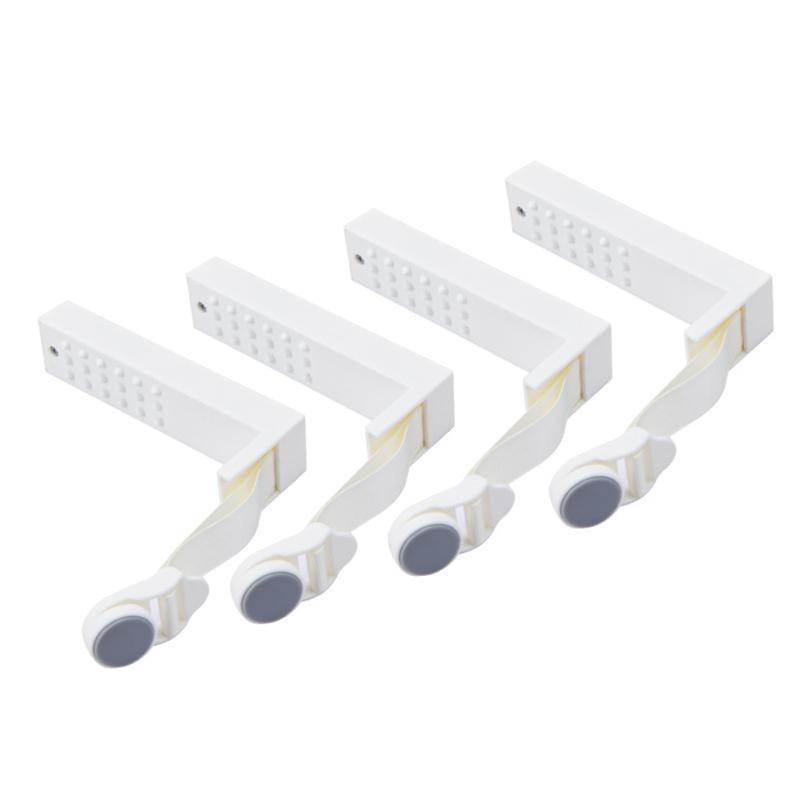 652F 4 шт. Ремень для крепления простыни Противоскользящие зажимы-держатели для простыней Прочные пластиковые зажимы для фиксации пододеяльника Невидимая пряжка