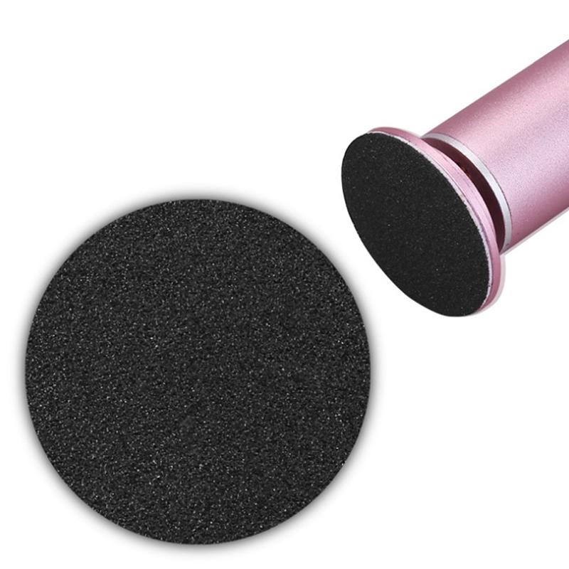 60Pcs Replaceable Sandpaper Disc Cuticle Foot File Callus Remove Dead Pedicure