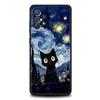 Retro Van Gogh Oil Painting Case for Samsung A51 A71 A21S A12 A11 A31 A41 A52 A32 A01 A23 A33 A53 A73 A03S A05S A13 5G A34 Cover