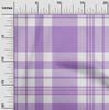 oneOone Ткань жоржет вискозная аметистовая в клетку ткань для шитья напечатанная ткань для рукоделия по ярдам 42 дюйма