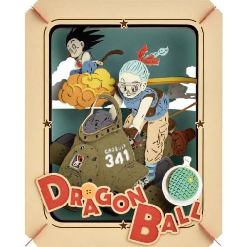 Бумажный театр Dragon Ball PT-255X Приключение Гоку и Булмы 2
