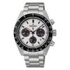 Часы Seiko PROSPEX Speedtimer Солнечный Хронограф Белый Черный Модель 2026 SBDL125 Серебристый & Мужские