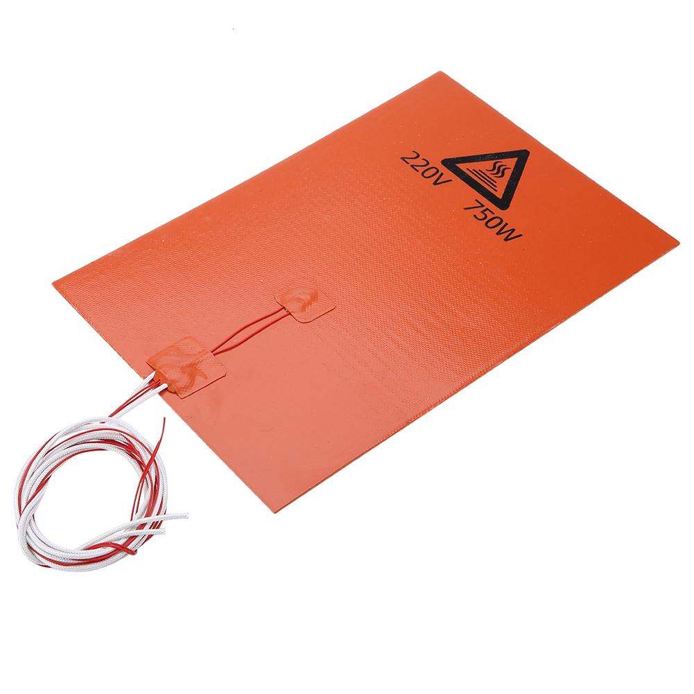 3D Printer Accessories Silicone Hot Heated Bed Heating Pad (220V 200W 200*200mm)