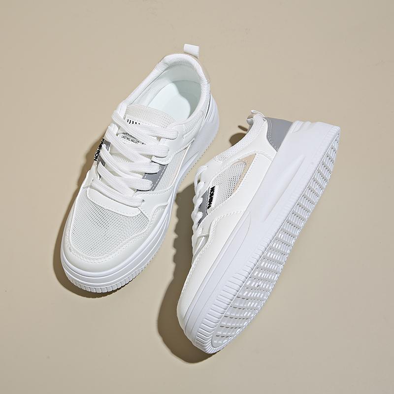 2024New Mesh Women's Shoes All-match Casual Women Platform Designer Sneakers Flats Runnning Shoes Women's Sports Shoes for Gym