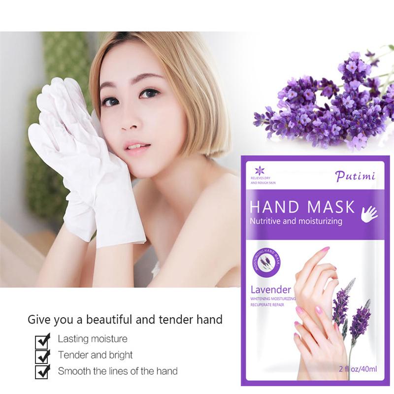 4 пары отбеливающих увлажняющих масок для рук, перчаток, против высыхания, ухода за кожей, отшелушивающих мозолей, маски для рук, спа-перчаток, ухода за руками