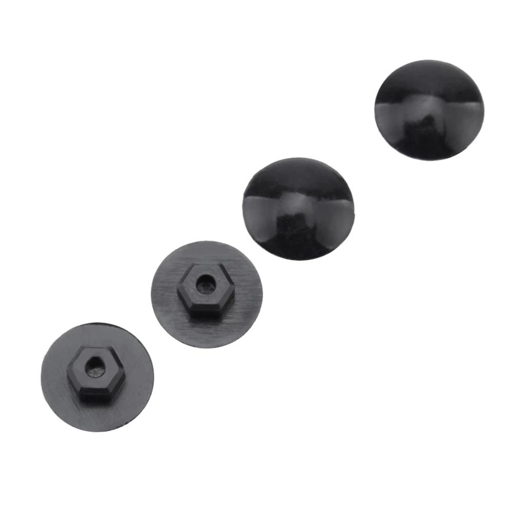 Черная пылезащитная водонепроницаемая крышка рулевой колонки для горного велосипеда MTB, винты M6, детали для болтов, верхняя крышка выноса руля