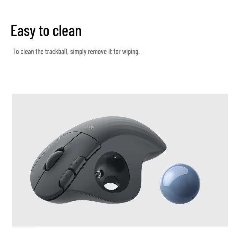 Logitech Беспроводная Bluetooth-мышь-трекбол ERGO M575