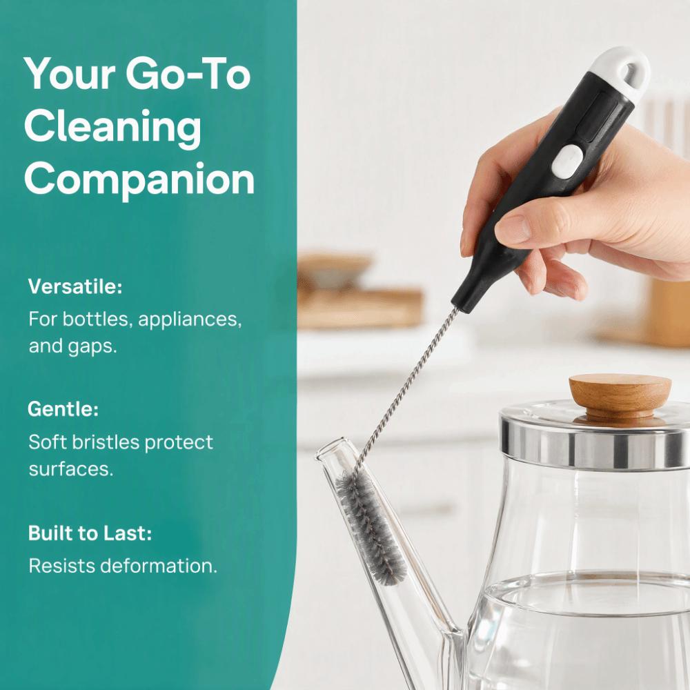 ABS Bottle Cleaning Brush Long Handle Tank Cleaning Brush Long Handle Brush Vacuum Cleaner Tank