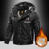 Outdoor Casual Down & Parkas Coat Oversize Plus Velvet Thick Keep Warm Winter Men's Black Red Padded Oversized Jacket
