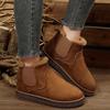 Fashion Warm Snow Boots Women's Autumn and Winter New Comfortable Versatile Casual Flat Short Boots Children