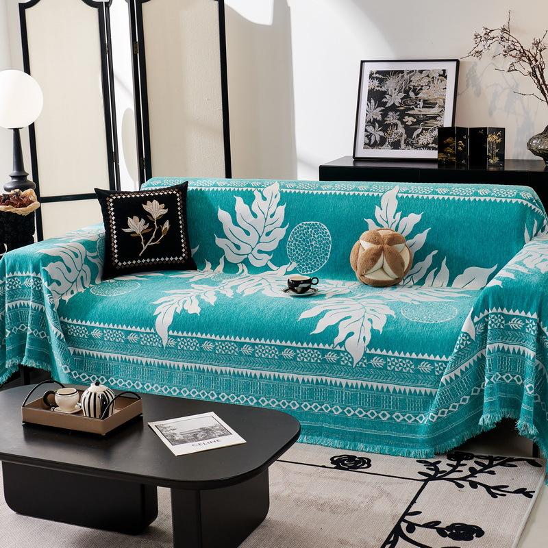 Nordic Light Luxury High-end Диванное Полотенце Полное Покрытие Дивана Ткань Чехол Для Дивана Новогоднее Новое Покрывало Для Дивана С Защитой От Царапаньями Кошек