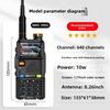 BAOFENG UV-5RH PRO GPS Aviation Full Band High Power Handheld Radio
