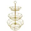 Metal Fruit Basket Wire Snack Bread Vegetable Storage Bowls Kitchen Eggs Dessert Holder Cake Stand Nordic Organizer Minimalist