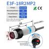GTRIC Photoelectric Sensor Retro-reflective Sensing Distance 2M 10-30V 3-wire NPN PNP 90-250VAC Photo Switch  With Reflector