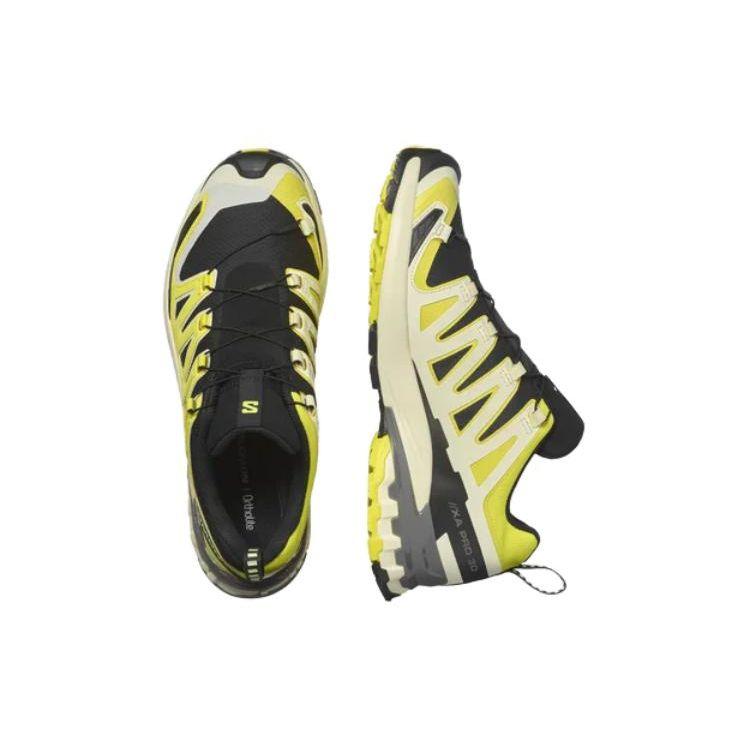 SALOMON XA Pro 3D V9 Удобная амортизация Прочные кроссовки с низким верхом Мужские кроссовки Черный Желтый 474686