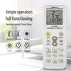 Universal Air Conditioner Remote Control K-1028E - 1000 In 1, Original Quality, English Version