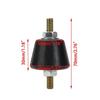 4 Pcs 38 x 38 x 58 mm Rubber Studs Shock Absorber Black Shock Absorbing Isolator Pads  Water Pumps