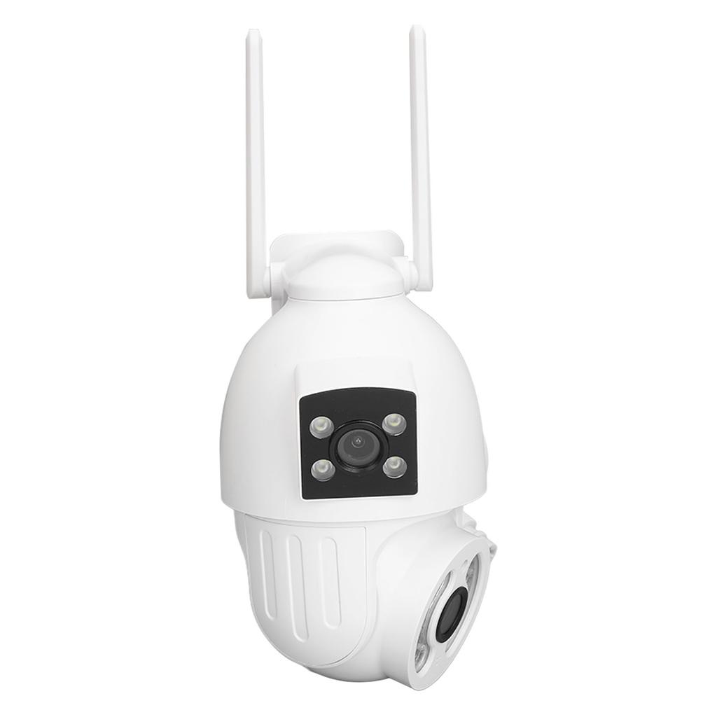 Security Camera 360 Degrees Panoramic View Dual Lens 2MP HD Night Vision Waterproof WiFi Camera CCTV for