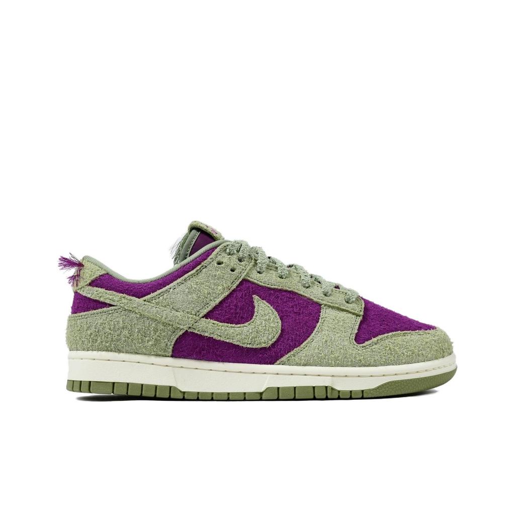 Nike Кроссовки Dunk Low Skateboard Мужские Зеленый Фиолетовый IB2990-500