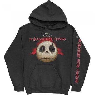 Nightmare Before Christmas Толстовка с капюшоном унисекс для взрослых Jack Skellington Eyes